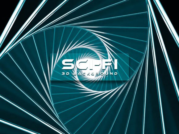 3D Sci-Fi Background: Elevate Your Visual Projects