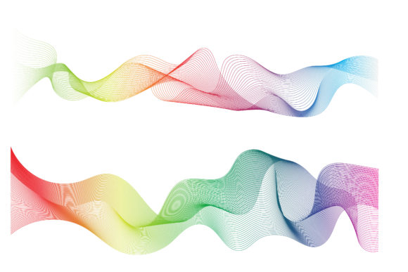 Abstract Color Wave Flow Logo: Dynamic Design for Modern Brands