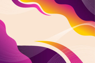 Dynamic Abstract Background Wave: A Modern Design Solution