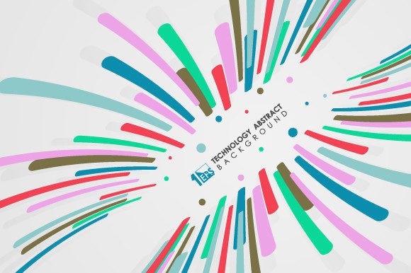 Dynamic Energy: Using Abstract Stripe Lines Pattern