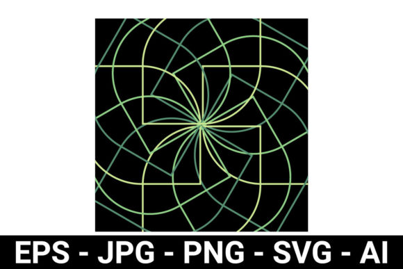 Green Shades Abstract Tile Seamless: Elevate Your Digital Design