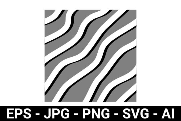 Grey Shades Wave Seamless Pattern: Dynamic Motion for Modern Design