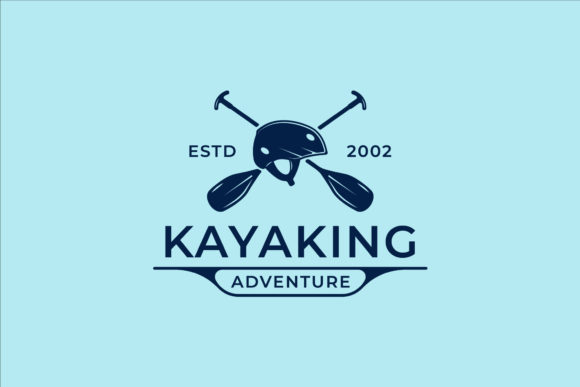 Unlocking Retro Charm: The Helmet and Paddle Logo Vintage Vector